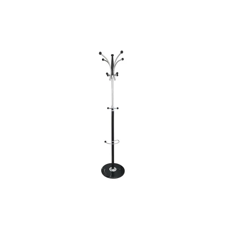 Вешалка-стойка  "CR-848" на мраморном диске, металл, 4+3 крючка, цвет коричневый, 606435 главное фото