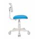 Кресло детское Бюрократ CH-W299/LB/TW-55 спинка сетка голубой TW-31 TW-55 (пластик белый). Фото товара с разных ракурсов.