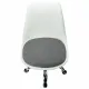 Кресло стул  "Eames MG-310 CH", хром, пластик белый, ткань серая, 532924. Фото товара с разных ракурсов.